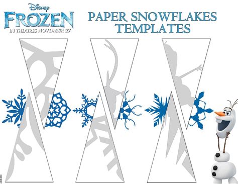 frozen movie snowflake|disney frozen snowflake template free.